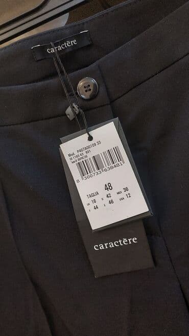 qaqa şalvarları: Şalvar, Massimo Dutti, 2XL, rəng - Qara — 2