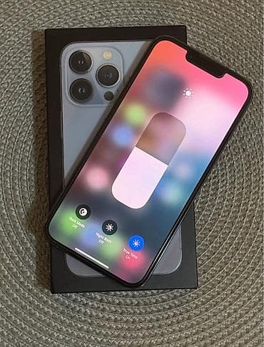iphone 3: IPhone 13 Pro, 256 GB, Sierra Blue, Zəmanət, Kredit, Simsiz şarj — 6