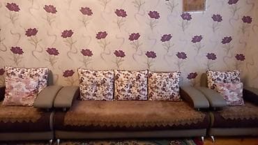 Мебель для дома: Б/у, Диван, 2 кресла, Без подьемного механизма, Нераскладной — 1