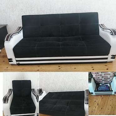 divan satilir tecili: Divan kreslo. Acılır bazalidi. Tecili evden cixmalidir — 1