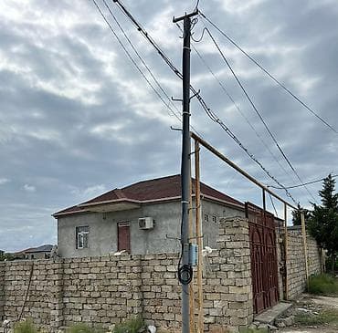 bileceride heyet evi: Satlıq həyət evi - Ümumi təsvir: Daş hasarla əhatələnmiş, dəmir — 1