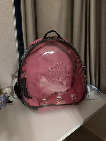 Məhsul: Şəffaf önlü ev heyvanı daşıma çantası (bel çantası tipli) -