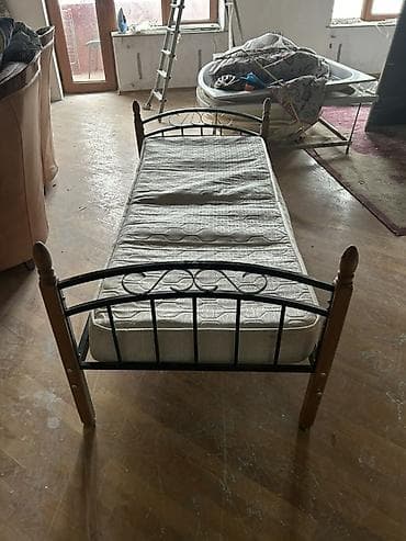 bazali tek carpayilar: Təknəfərlik çarpayı, Bazasız, Matras ilə, Siyirməsiz — 3