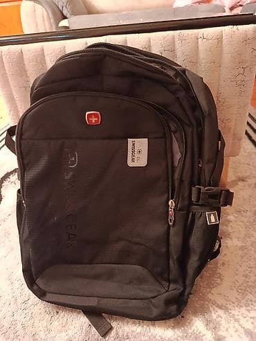 SWISSGEAR sinifli şəhər/seyahət çantası 50 azn satılır - Rəng: qara