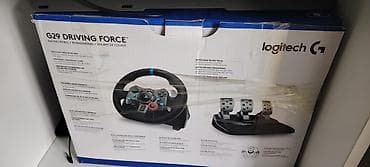 PS4 (Sony Playstation 4): Logitech G29 Driving Force yarış sükanı və pedal dəsti. Ciddi alıcılar — 2