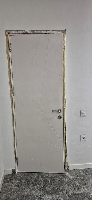 qapi: Mənzil üçün İşlənmiş Giriş qapısı 70x200 sm Çərçivə ilə, Zəmanətsiz, Ödənişli quraşdırma, Ünvandan götürmə — 4