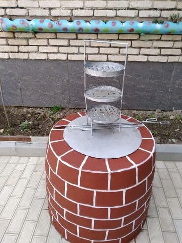 restoran avadanliq: Salam tendir manqal kurelerin tokla odunla munasib qiymete catdirilib — 6