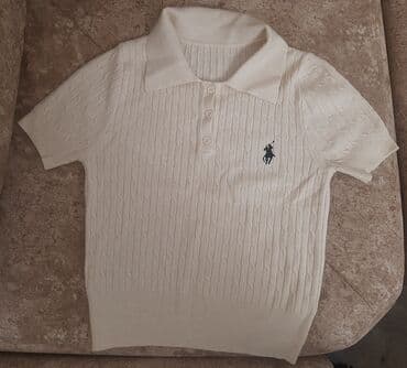 женские футболки и майки в полоску: Qadın geyim dəsti – 4 ədəd üst geyim 1) Açıq krem rəngli trikotaj — 1