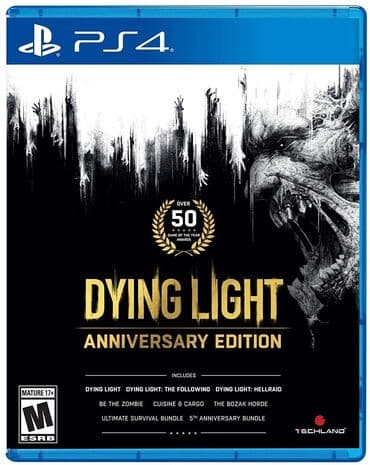 dvd disk oyun: Ps4 üçün dying light anniversary edition oyun diski. Tam yeni — 1