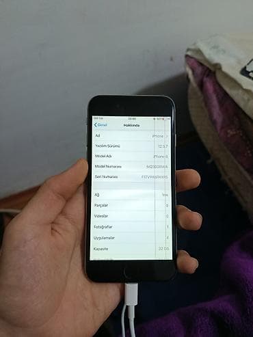 Telefon ehtiyat hissələri: IPhone 6, 32 GB, Gümüşü, Barmaq izi — 4