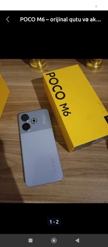 Poco M6, rəng - Boz