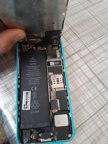 iphone 5 ekrani: IPhone 5c, Mavi — 4