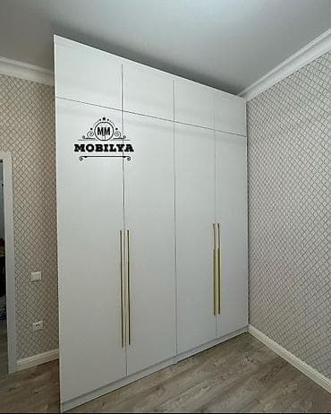 ev 16000: Yeni, Açılan, 4 qapılı Düz dolab, Qarderob, paltar dolabı, Azərbaycan — 2