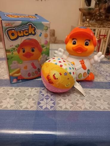 Dancing Duck interaktiv oyuncağı - Rəngarəng işıqlar, musiqi və rəqs — 4