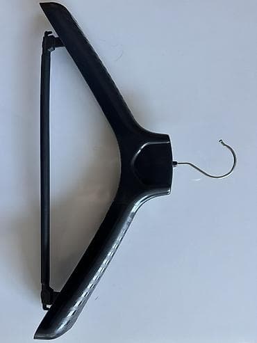 asilqan taxta: Geniş çiyinli kostyum asqısı - Material: möhkəm plastik korpus, metal — 5