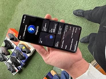 note 11 s: Honor Magic 5 Lite, 256 GB, rəng - Qızılı, Barmaq izi — 3