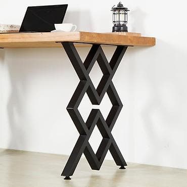 Dizaynlı masa ayağı – dekorativ “romb” formalı metal konstruksiya 💥Cüt