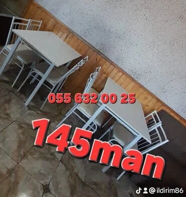 kafe ucun stullar: Restoran üçün stol stul dəstinin sexdən birbaşa satışı var modellər — 22