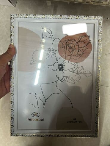 3D ручки: A4 ölçülü çərçivələr dəsti - Ölçü: A4 (21x29.7 sm) - Say: 4 ədəd - — 8