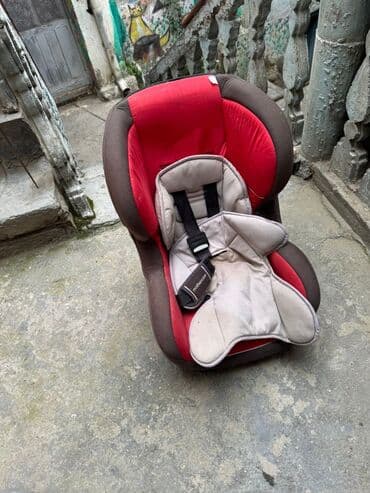 Oyuncaqlar: Uşaq avtomobil oturacağı. 5 yasa qeder - Rəng: qırmızı-qəhvəyi, boz — 2