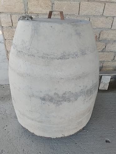 Moyka avadanlığı: Beton tandır sobası - Material: qalın divarlı istiliyədavamlı beton — 4