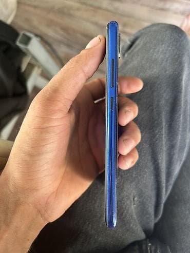 iphone x kamera: Redmi Note 7, 64 GB, rəng - Mavi, Barmaq izi — 4