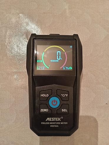 lazer urvin bosch: Hiqrometr Model: MESTEK WM 700A Induksion sensor tərəfindən istehsal — 1