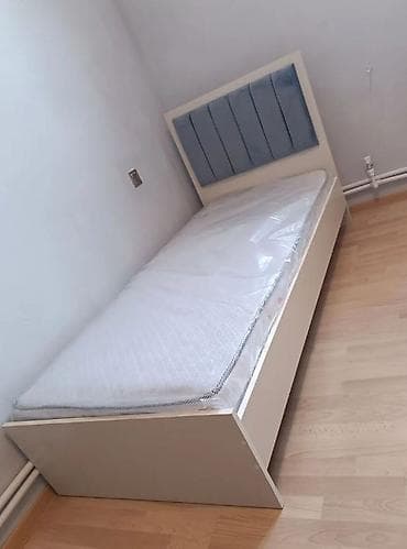 Təknəfərlik çarpayı, Matras ilə, Siyirməsiz