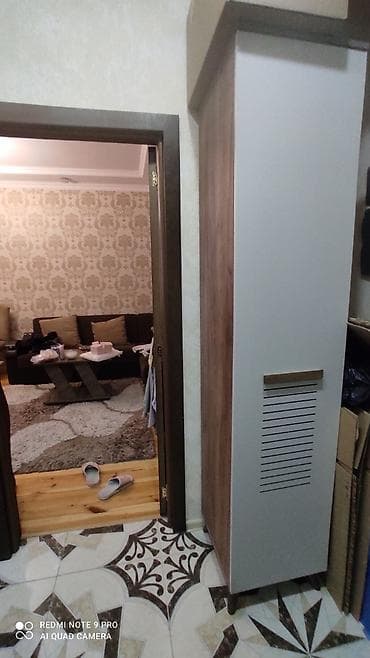 Mətbəx dolabları: Mətbəx/dəhliz üçün hündür, dar saxlama dolabı - Ölçü: təxmini 200 sm — 2