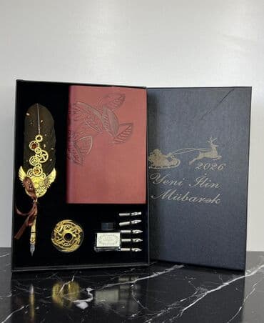 alp reklam: Hədiyyə dəstləri – yazı və not dəftəri temalı premium qutular 1) — 4