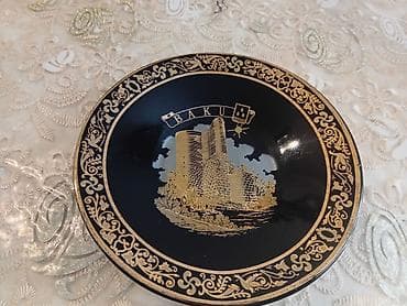 qaqa profil sekilleri: Boşqablar, 1 əd, rəng - Qara, Farfor, Çexiya — 2