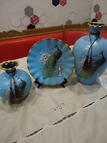 Digər ev dekoru: Vaza dəsti, Keramika — 3