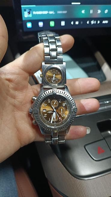 İşlənmiş, Qol saatı, Breitling, rəng - Qəhvəyi