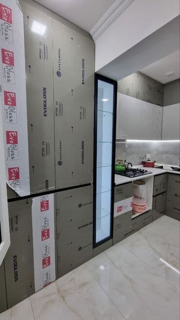 metbext mebeleri: Sifarişlə mətbəx dəsti, Özü çəkən petlələr, Sadə laminat, Kredit yoxdur, Pulsuz çatdırılma — 3