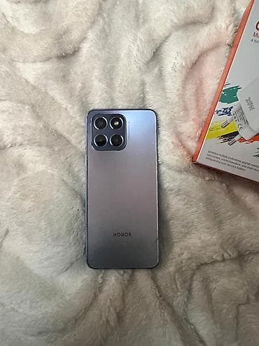 telfon honor: Honor X6, 128 GB, rəng - Gümüşü, Barmaq izi, Face ID — 5