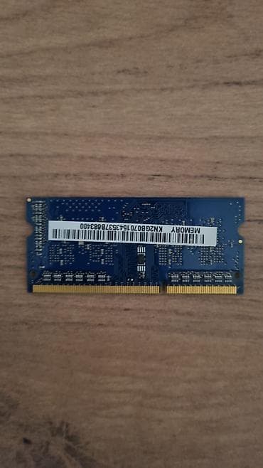 4 k hdmi kabel: Operativ yaddaş (RAM) Kingston, 2 GB, 1600 Mhz, DDR3, Noutbuk üçün — 1