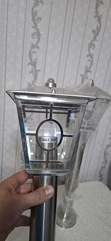 Digər işıqlandırma: Bağ işıqı Yerüstü, 60 Vt — 4