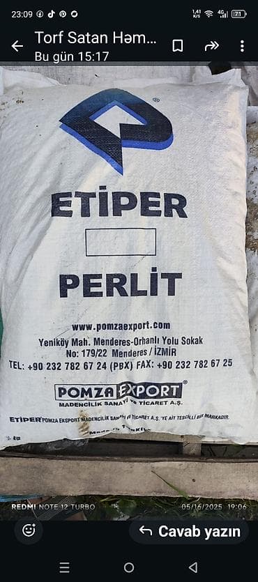 ETİPER Perliti – bağçılıq və aqrar işlər üçün yüngül, steril və — 2