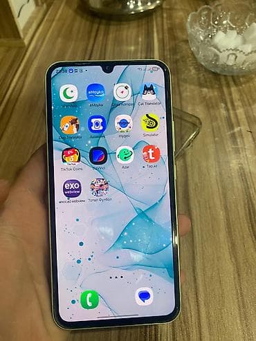 note 11 ikinci el: Samsung Galaxy A34 5G, 128 GB, rəng - Yaşıl, Face ID — 3