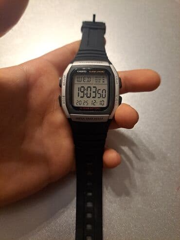 irşad iş saatları: Qol saatı, Casio, rəng - Qara — 1