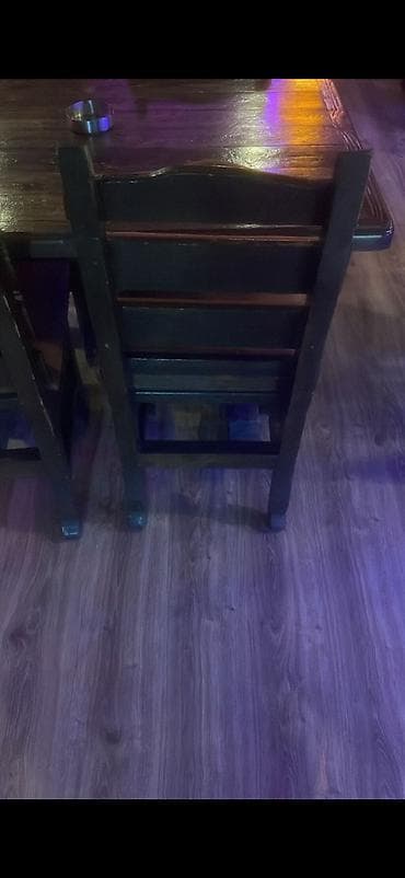 kafe ucun stol stullar: Masa dəsti.*SEVA XIRDALAN* Restoran, pub, KAFE ucun 8 dest masa dəsti — 3