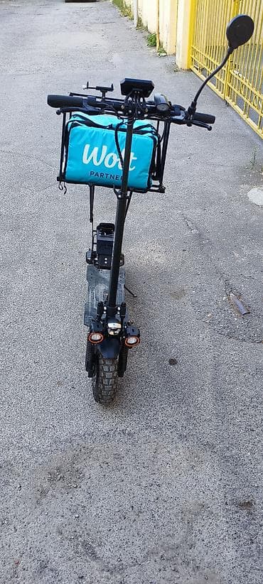 surron bike: Elektrik skuter – yük daşıma üçün modifikasiya olunmuş - Güclü — 2