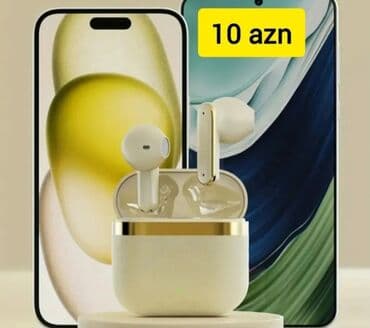 samsung nausnik: Yeni Simsiz (Bluetooth) Qulaqcıqlar, rəng - Ağ — 8