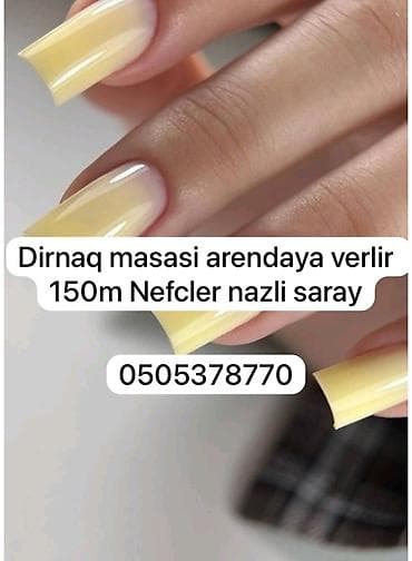 İş: Qadın saç ustası, 20 yaş, 3-5 illik təcrübə, Yerin icarəsi — 2