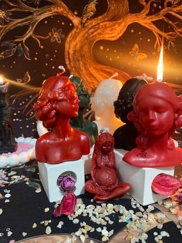 Ev üçün dekor: Şam Fiqurlu, Parafin — 2