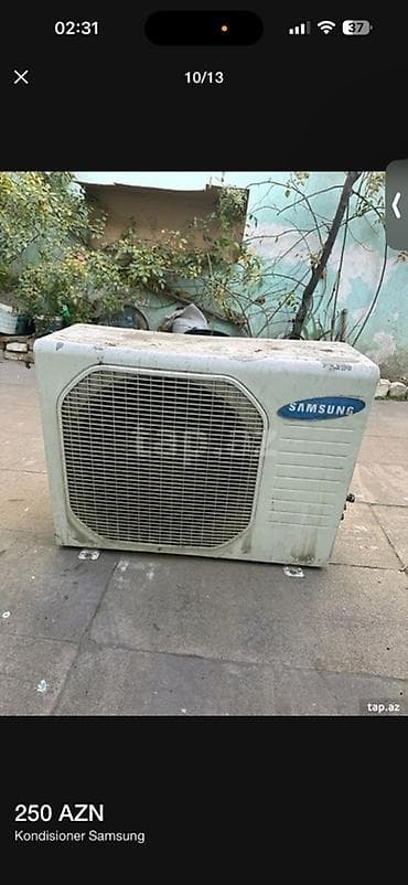 Zərərvericilərə qarşı mübarizə aparatları: Samsung split kondisioner – xarici blok Model: SH12ZWHDX - — 4