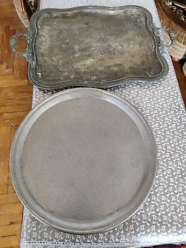 mis qebulu: Qedmi Antik padnuslar latun, ag olan Tulanin cekisi 1 kg 175 g — 1