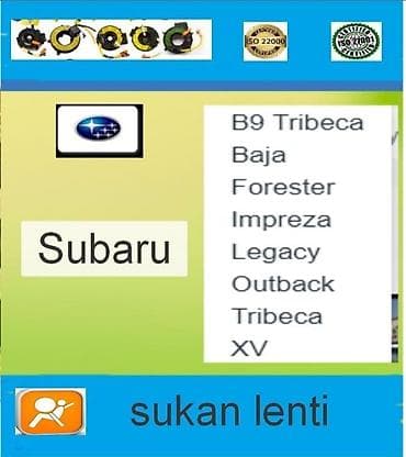 авто руль: Sükan lenti Subaru. 🚘 🔹️Minik avtomobil markalarına sükan lenti. Təzə — 2