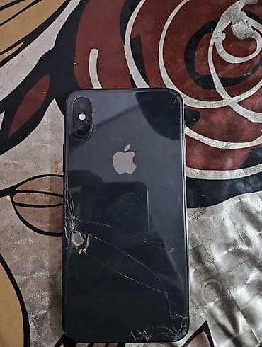 ucuz telfon: IPhone X, 64 GB, Qara, Face ID — 1