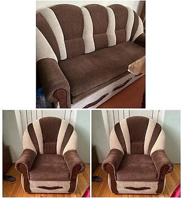 divan koşesi: Divan kreslo desti.qiymet 120 man.divan acilir.unvan Azadliq — 1